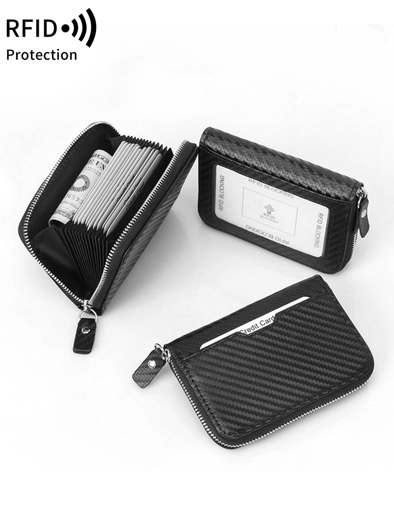 Edc Carry Card - Minimalism RFID Blocking Organ CardBag Fashionable