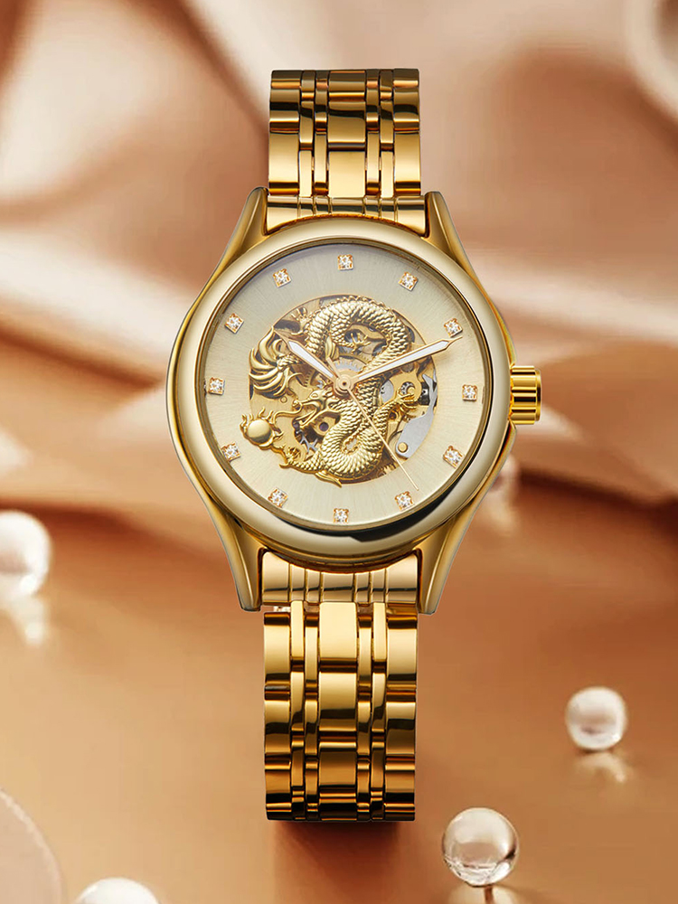Watch Winder Compact - T-WINNER High-end Luxury Dragon Woman Watch