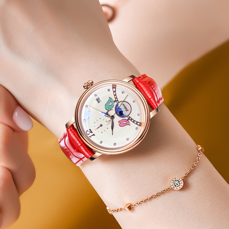 Watch Winder Compact - LOBINNI Fashion Watches for Women Casual