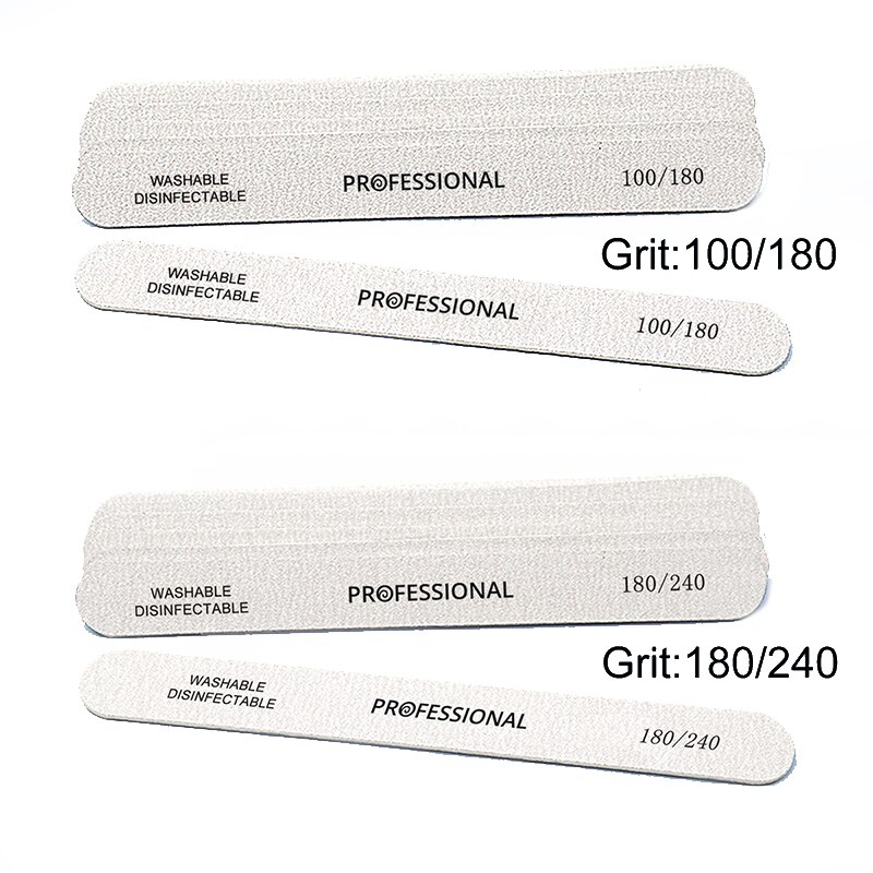 100Pcs Wooden Nail File Profes - Nail File Titanium reseña y precio