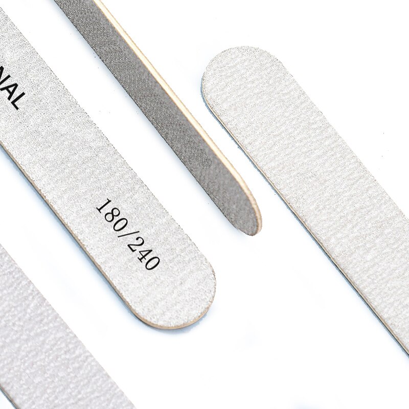 100Pcs Wooden Nail File Profes - Nail File Titanium reseña y precio
