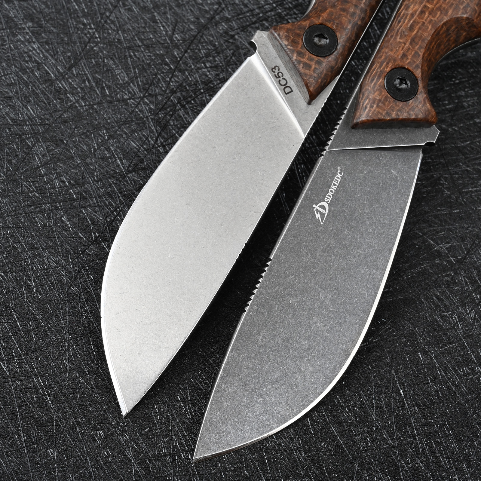 SDOKEDC DC53 Steel EDC Utility - Edc Fixed Blade Deep Carry reseña y precio