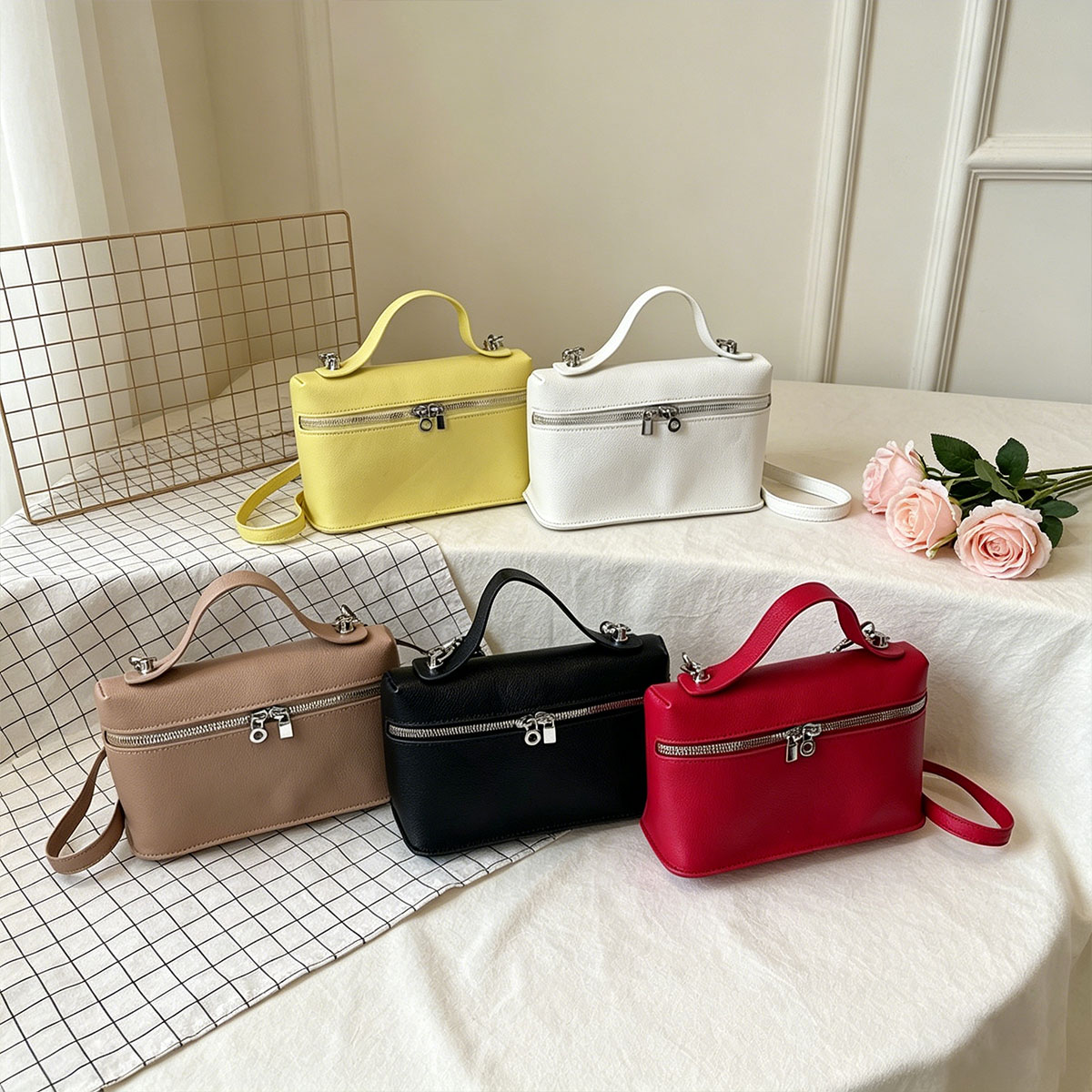 Minimalist Trend Solid Color B - Edc Carry Bag reseña y precio
