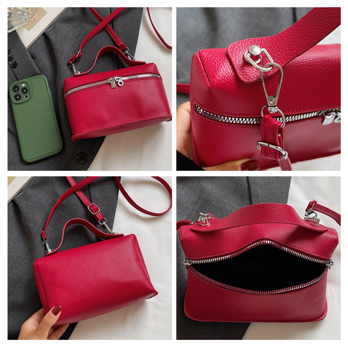 Minimalist Trend Solid Color B - Edc Carry Bag reseña y precio