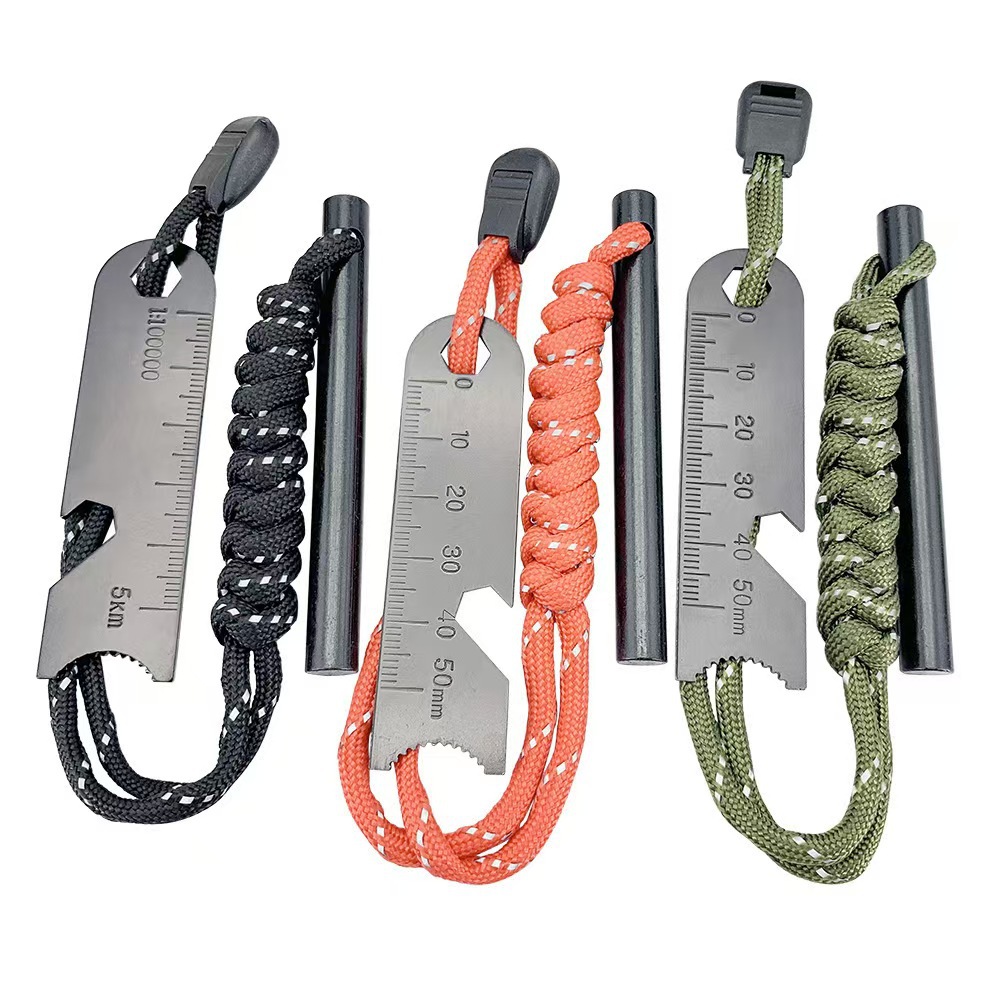Outdoor Survival Fire Starter  - Ferro Rod Striker reseña y precio