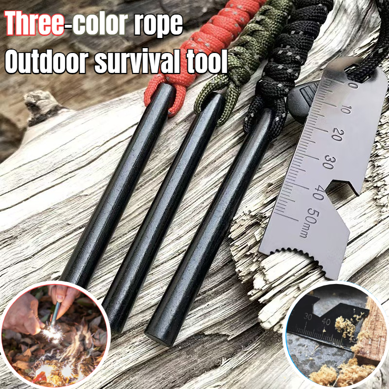 Outdoor Survival Fire Starter  - Ferro Rod Striker reseña y precio