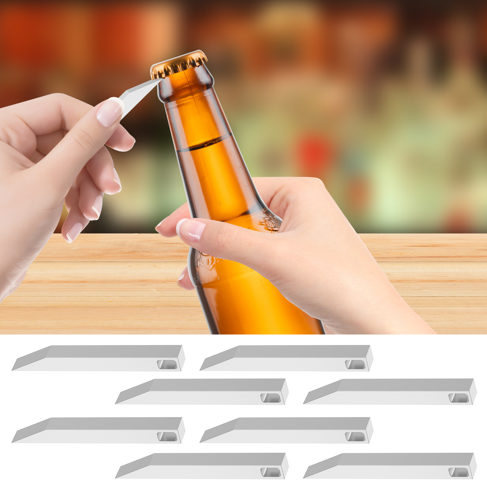 4/8Pcs Mini Keychain Prybar fo - Edc (Every Day Carry reseña y precio