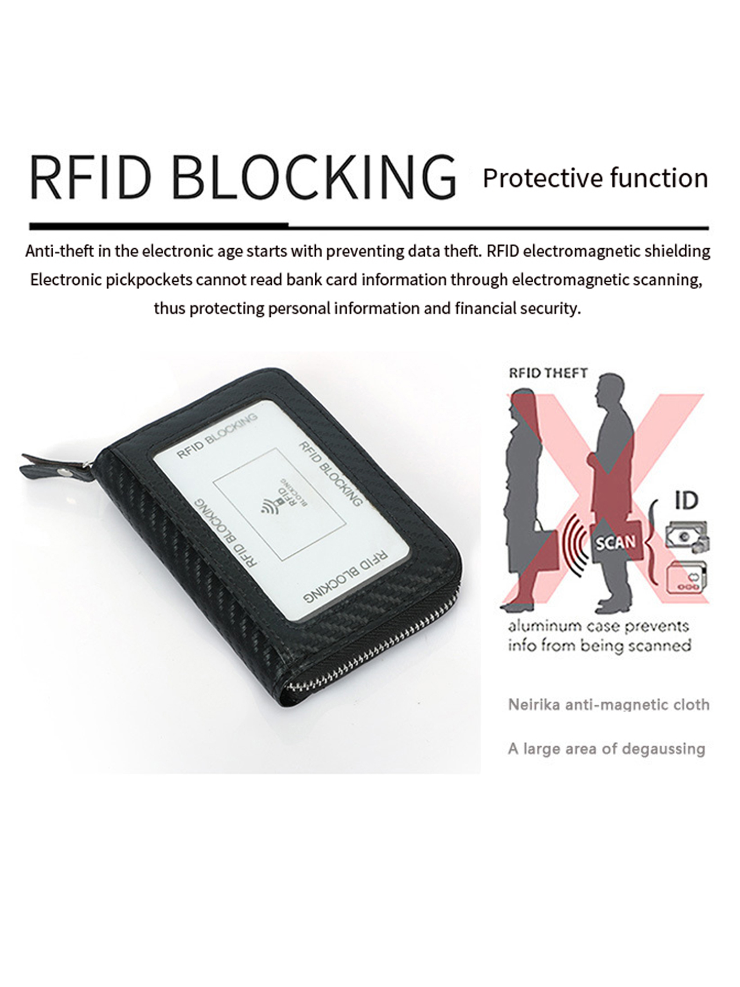 Minimalism RFID Blocking Organ - Edc Carry Card reseña y precio