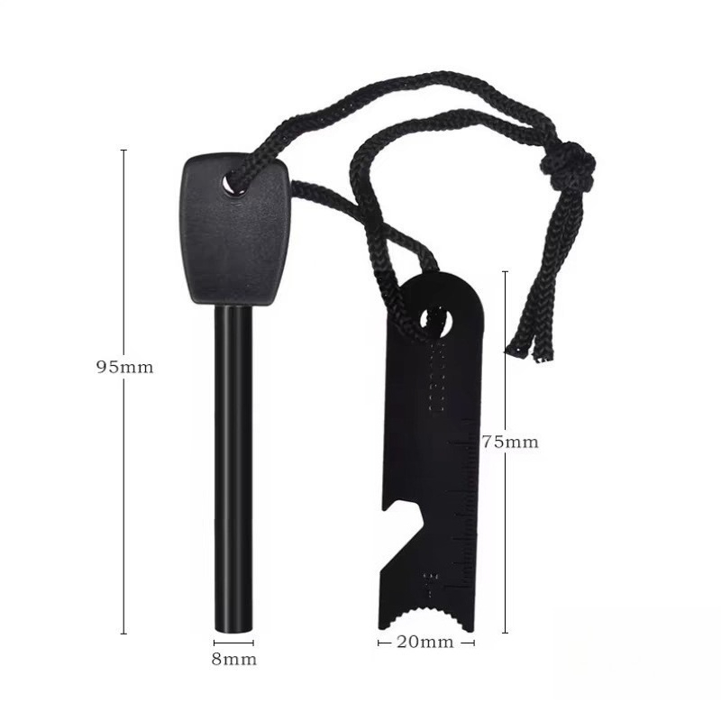 Outdoor Survival Flint Fire St - Ferro Rod Striker reseña y precio