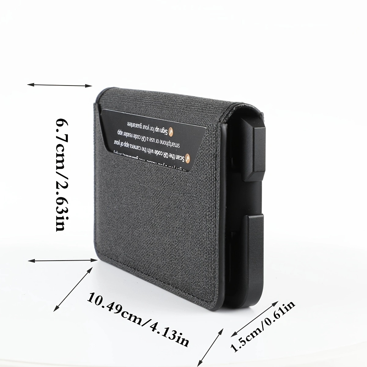 Men Smart Metal EDC Wallets wi - Edc Carry Card reseña y precio