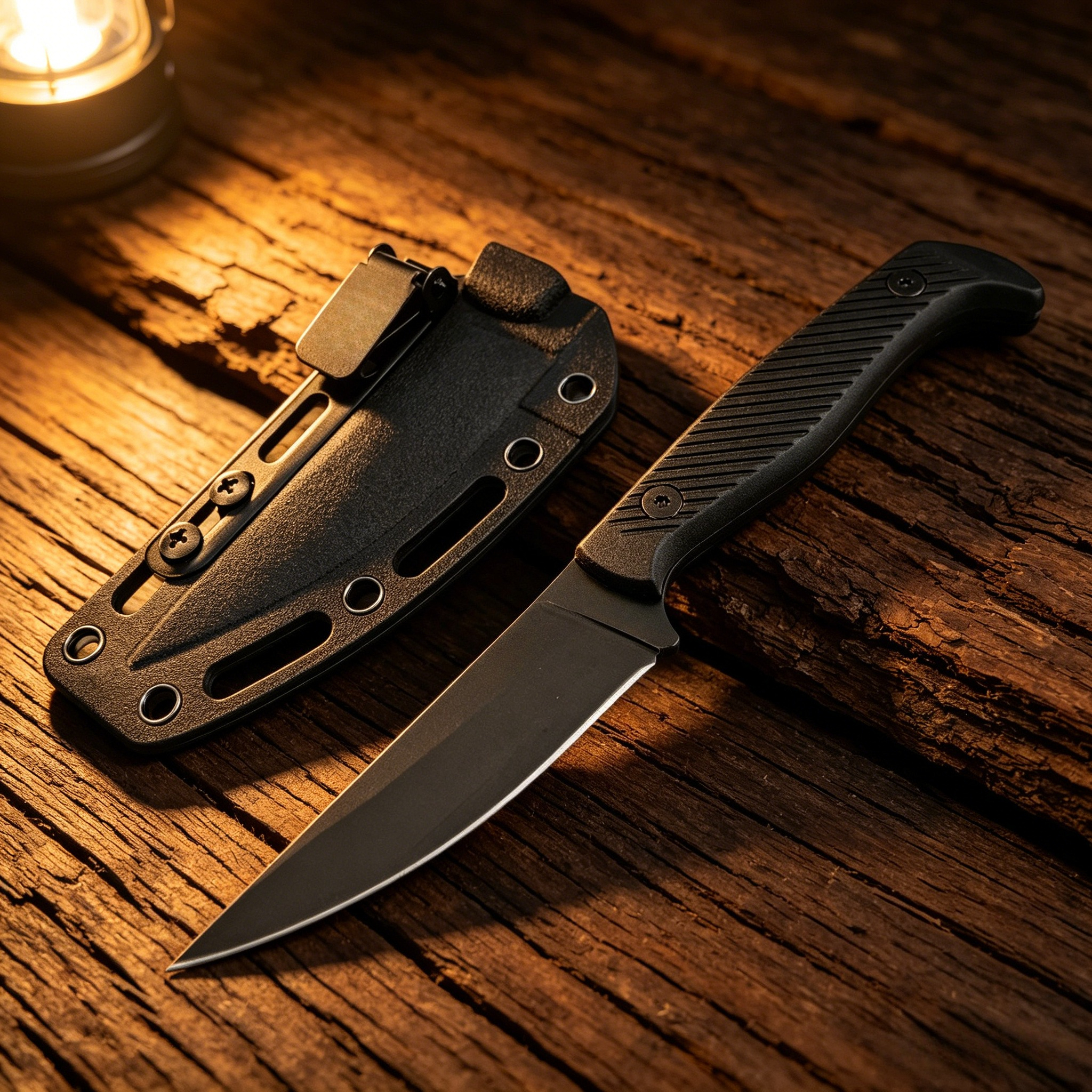 Everyday Carry Fixed-blade Kni - Edc Fixed Blade Deep Carry reseña y precio
