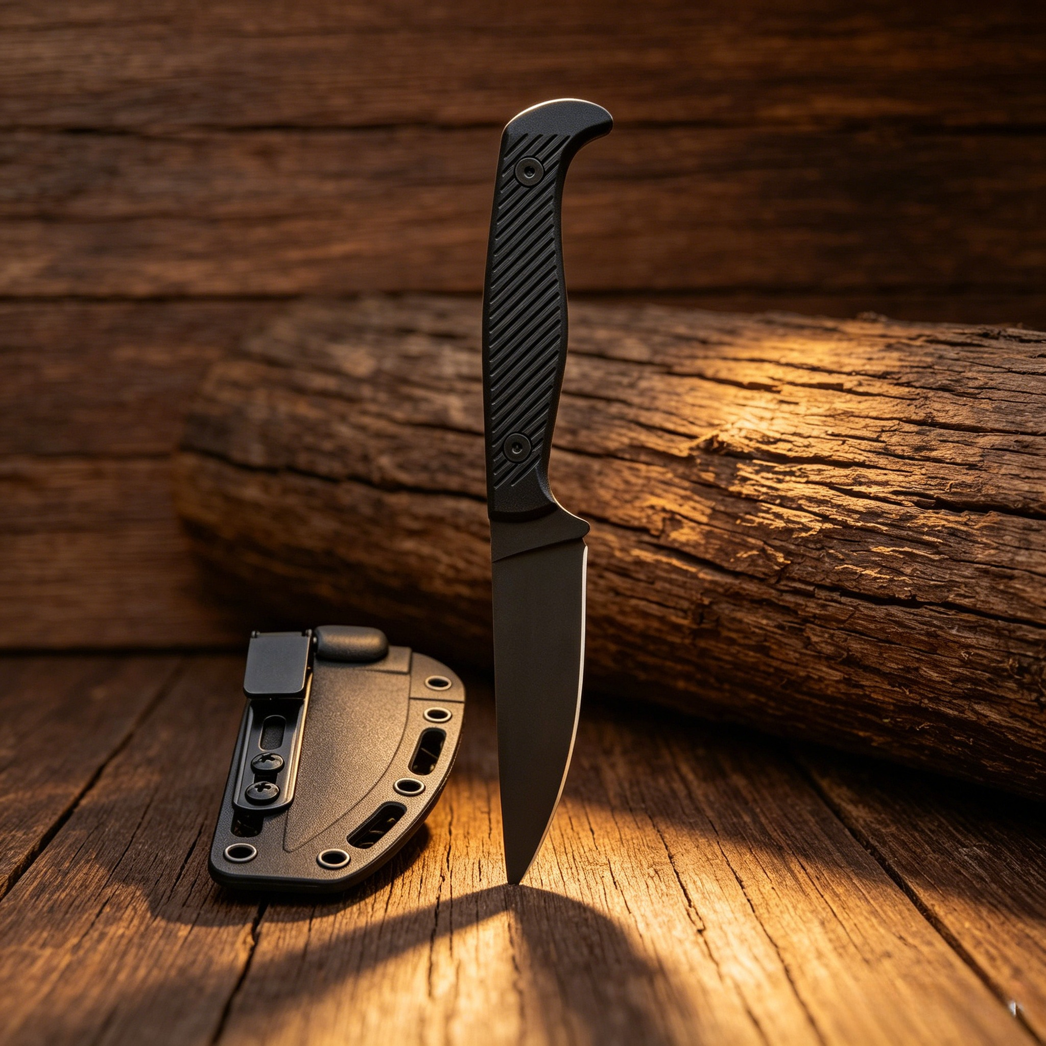 Everyday Carry Fixed-blade Kni - Edc Fixed Blade Deep Carry reseña y precio