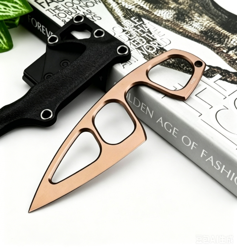 High Hardness Neck Knife 440C  - Edc Pocket Carry Fixed Blade reseña y precio