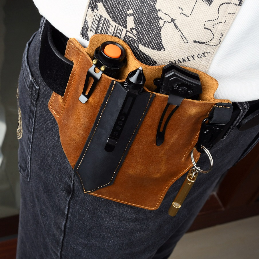 Men Travel Tactical Waist Bag  - Edc Carry Fanny Pack reseña y precio
