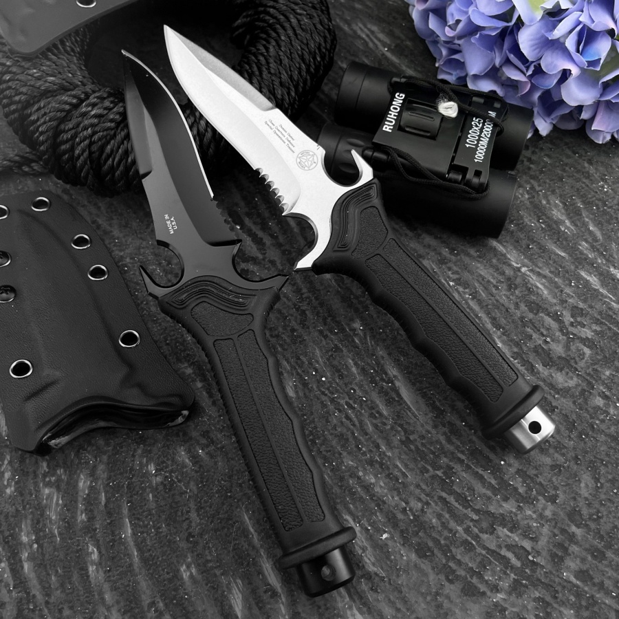 High-hardness Straight Knife 7 - Edc Fixed Blade Deep Carry reseña y precio