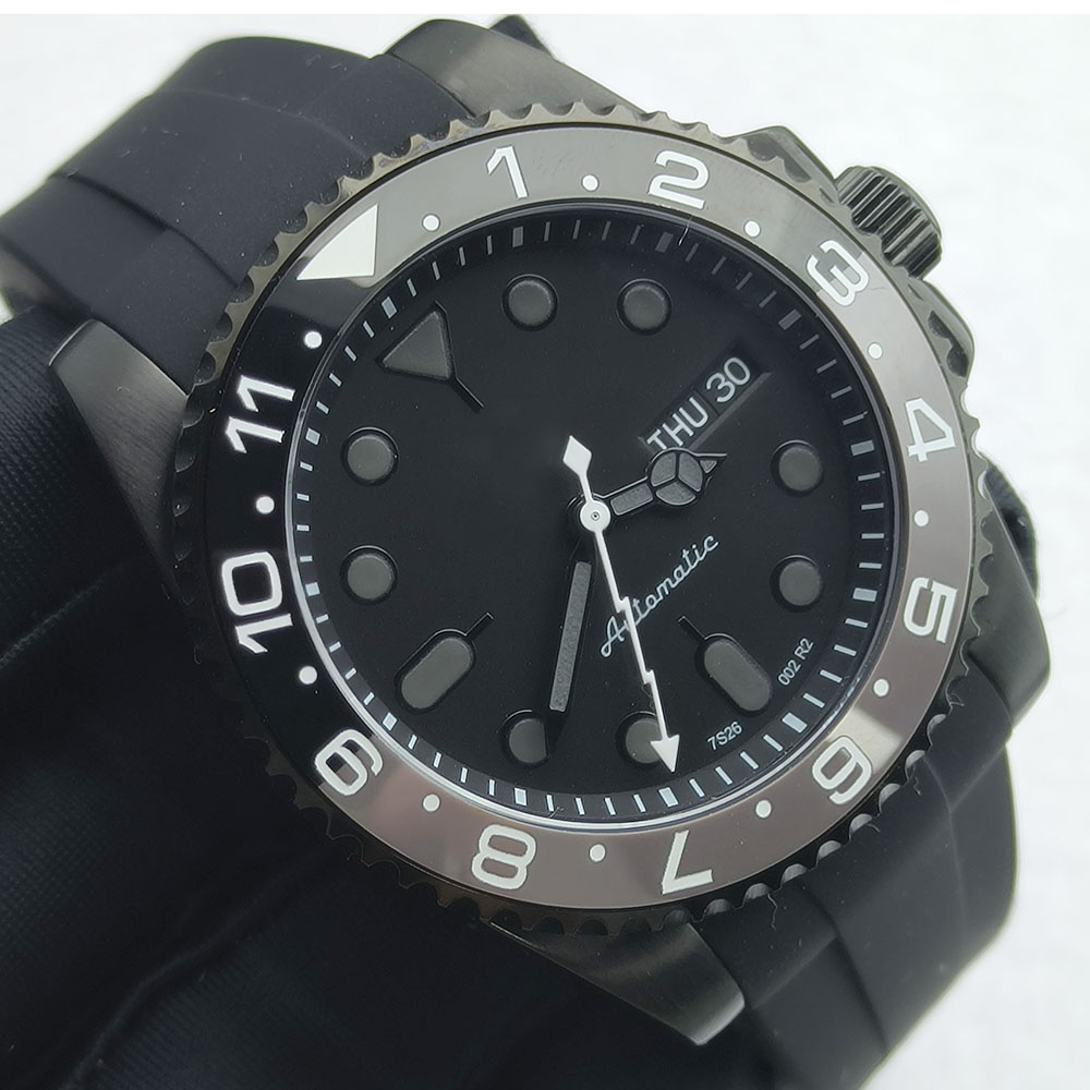 40MM NH36 Watch Black Men's St - Watch Winder Compact reseña y precio