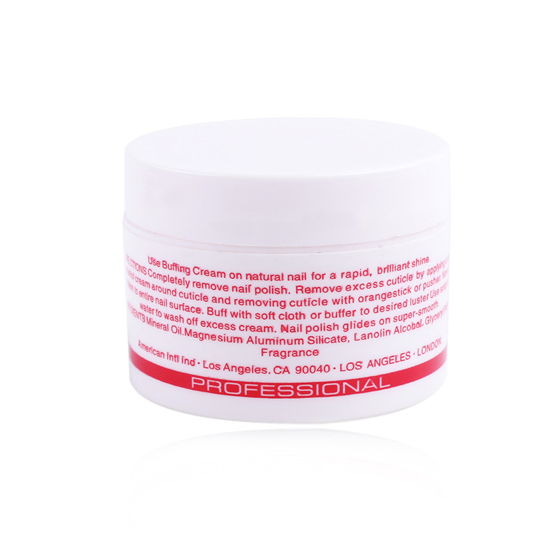 50g Nail Art Buffing Cream Var - Nail File Titanium reseña y precio