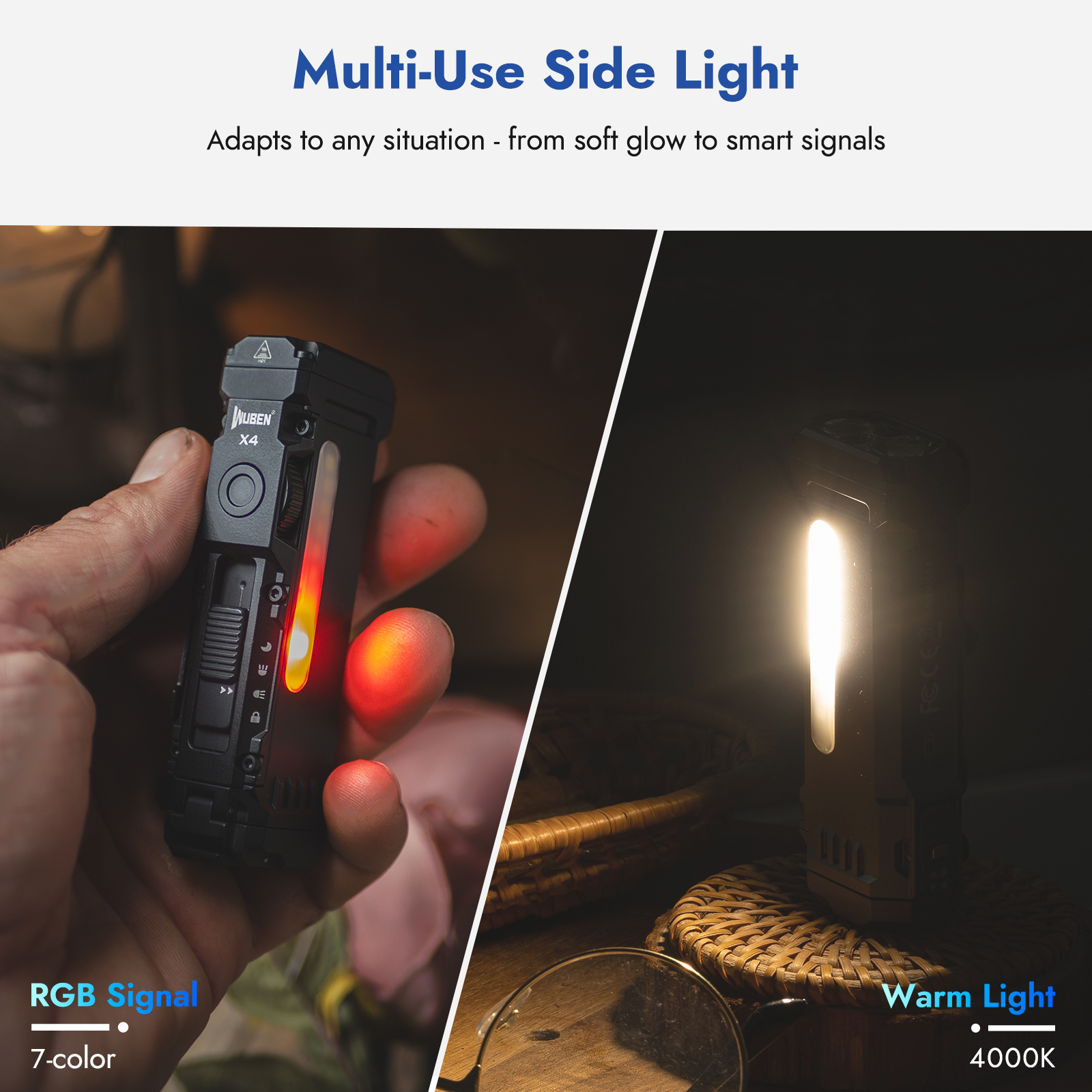 WUBEN X4 & G5 EDC Flashlight B - Edc Every Day Carry おもちゃ reseña y precio
