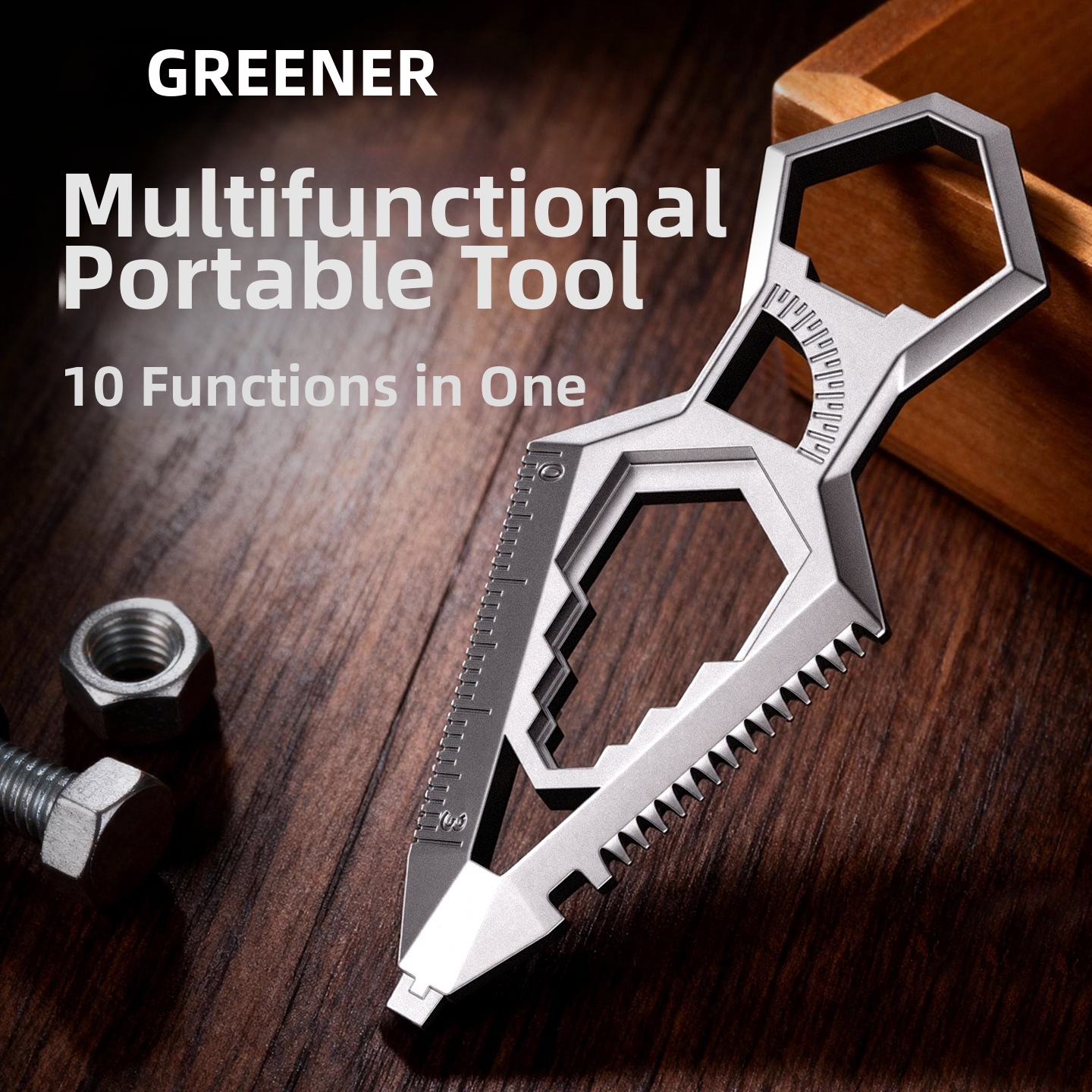 GREENER EDC Keychain Multi Too - Appendix Carry Edc reseña y precio