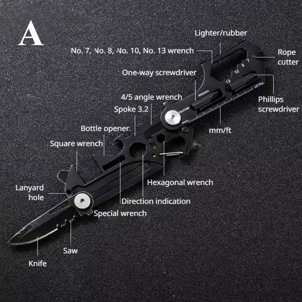 Multifunctional EDC Tool Card  - Multitool Credit Card reseña y precio