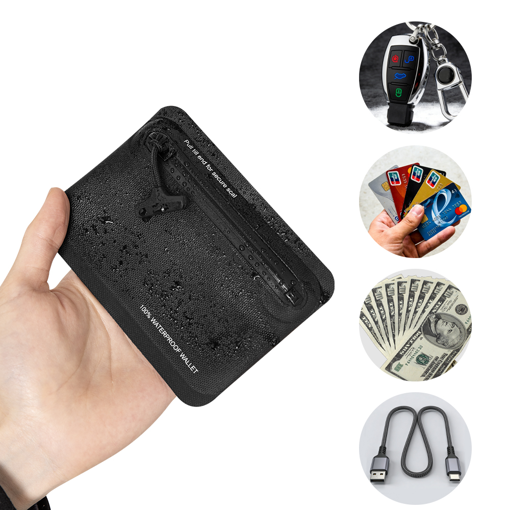 Waterproof Zipper Coin Purse O - Edc Carry Card reseña y precio