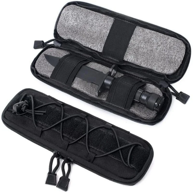 Tactical Belt Bag Knife Flashl - Edc Carry Belt reseña y precio