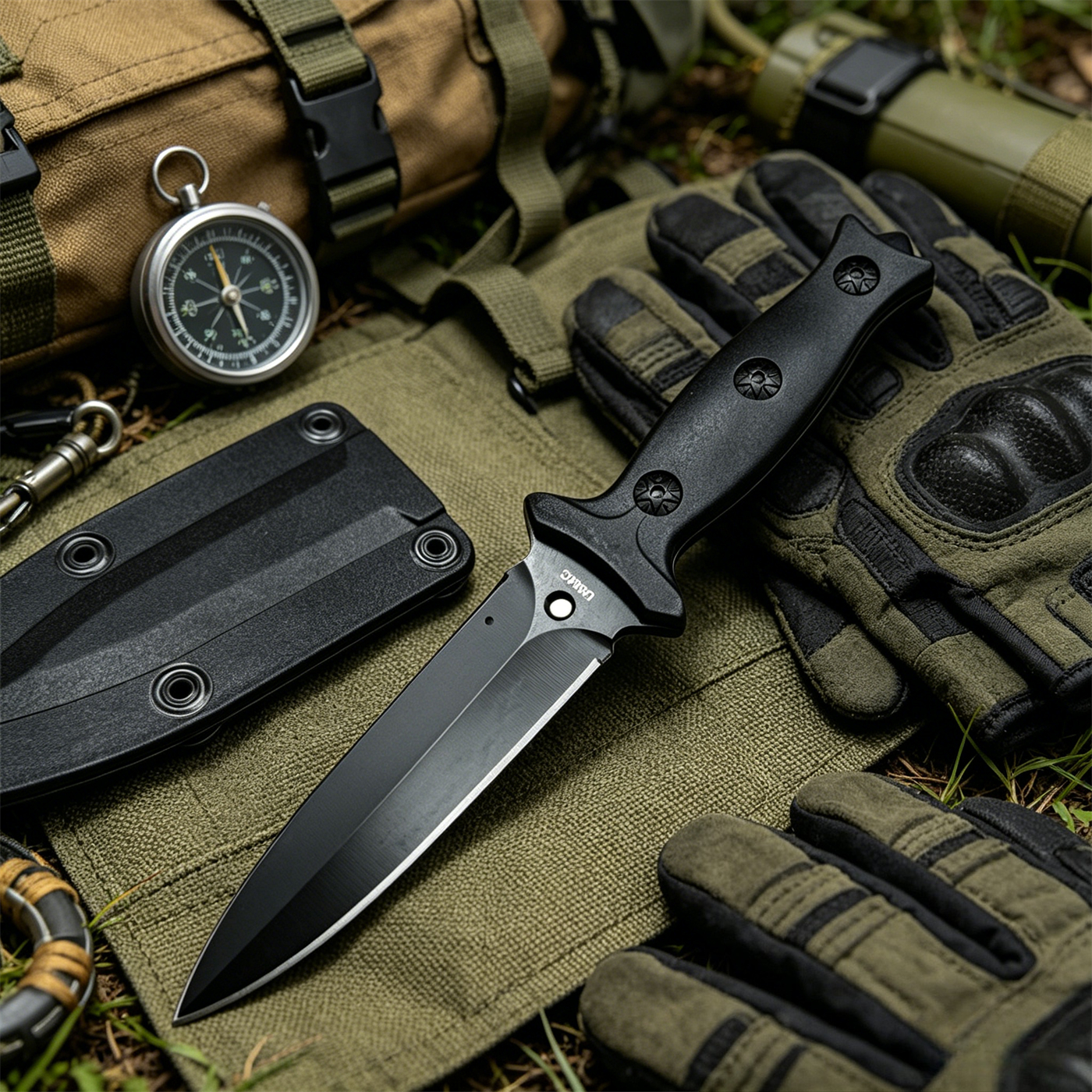 Outdoor Survival Knife Wildern - Edc Pocket Carry Fixed Blade reseña y precio