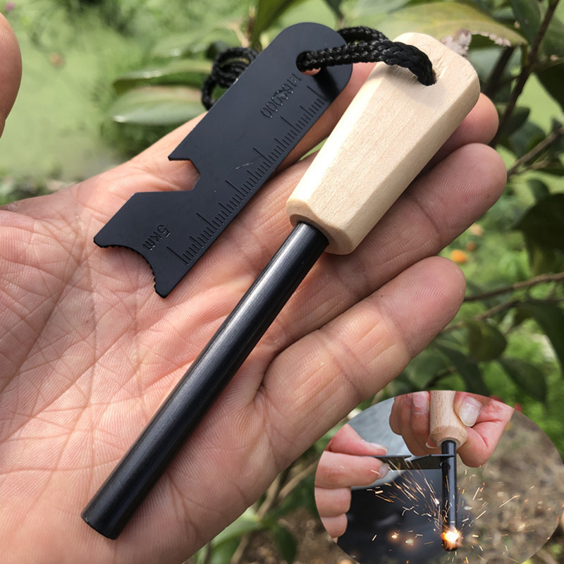 New Wilderness Survival Portab - Ferro Rod Striker reseña y precio