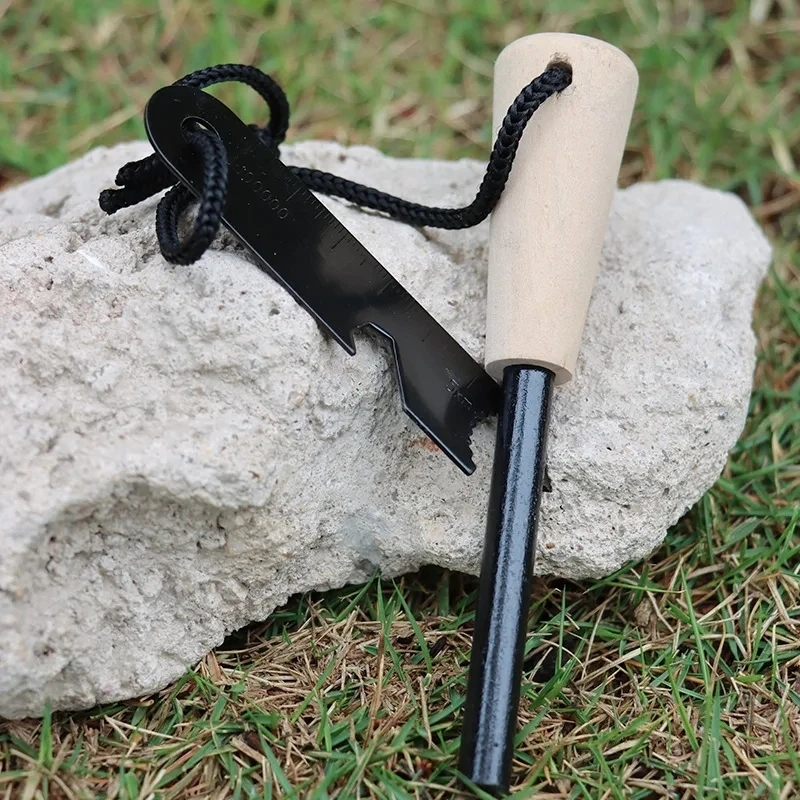 New Wilderness Survival Portab - Ferro Rod Striker reseña y precio