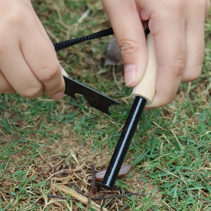 New Wilderness Survival Portab - Ferro Rod Striker reseña y precio