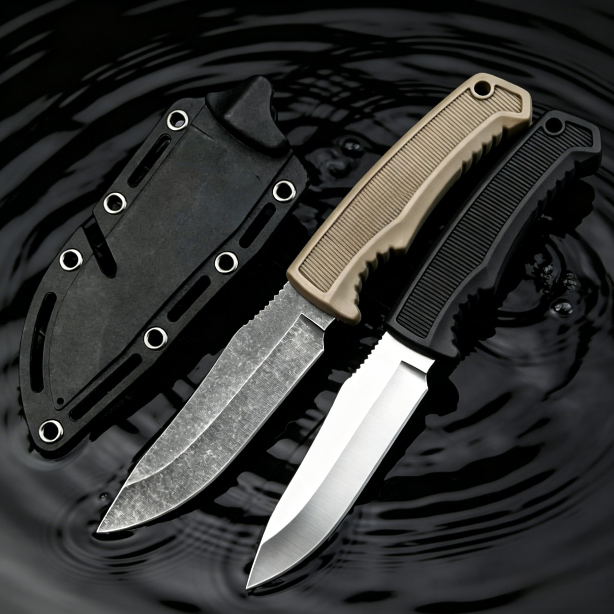 FK1001 Fixed blade Knife – 7Cr - Edc Pocket Carry Fixed Blade reseña y precio
