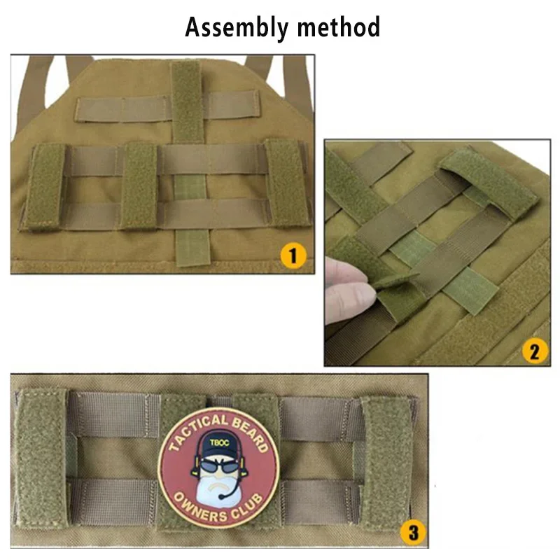 4PCS Molle Strip Adapter Vest  - Edc Carry Card reseña y precio