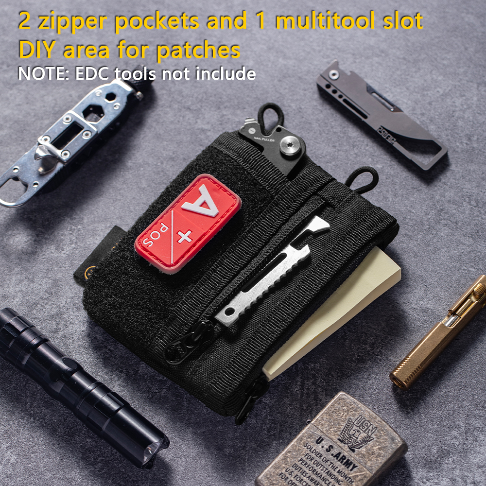 EDC Organizer Pouch with DIY P - Edc Everyday Carry Gear reseña y precio