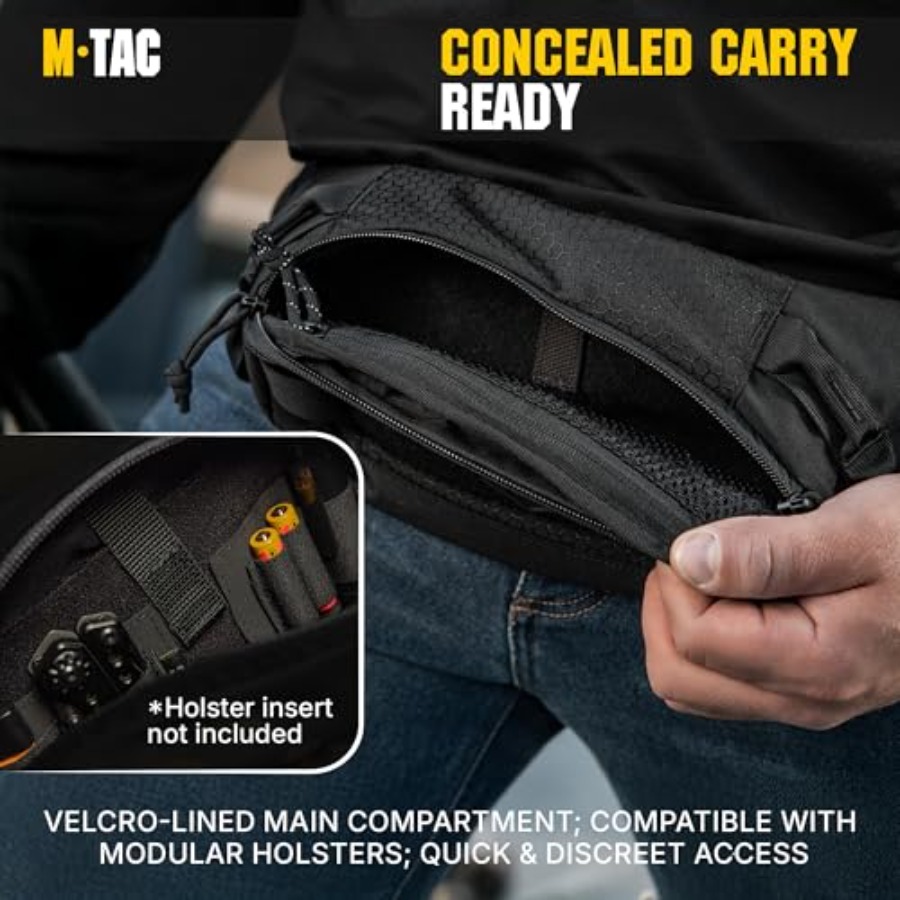 Military Tactical Mens Fanny P - Edc Concealed Carry Fanny Pack reseña y precio