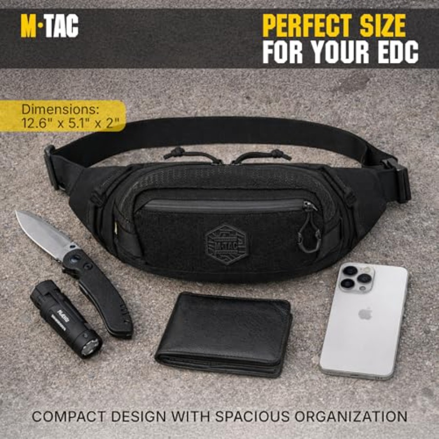Military Tactical Mens Fanny P - Edc Concealed Carry Fanny Pack reseña y precio