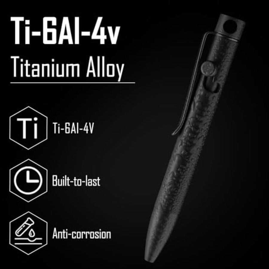 Bolt Action EDC Pen with Clip  - Edc Every Day Carry おもちゃ reseña y precio