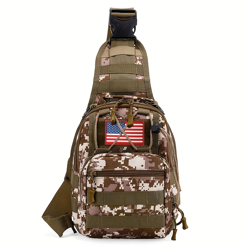 1pc 6.6gal Tactical Sling Back - Edc Front Carry Bag reseña y precio