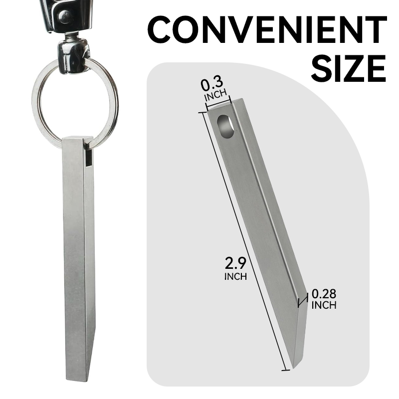 EDC Pry Bar, Heavy Duty Keycha - Edc (Every Day Carry reseña y precio