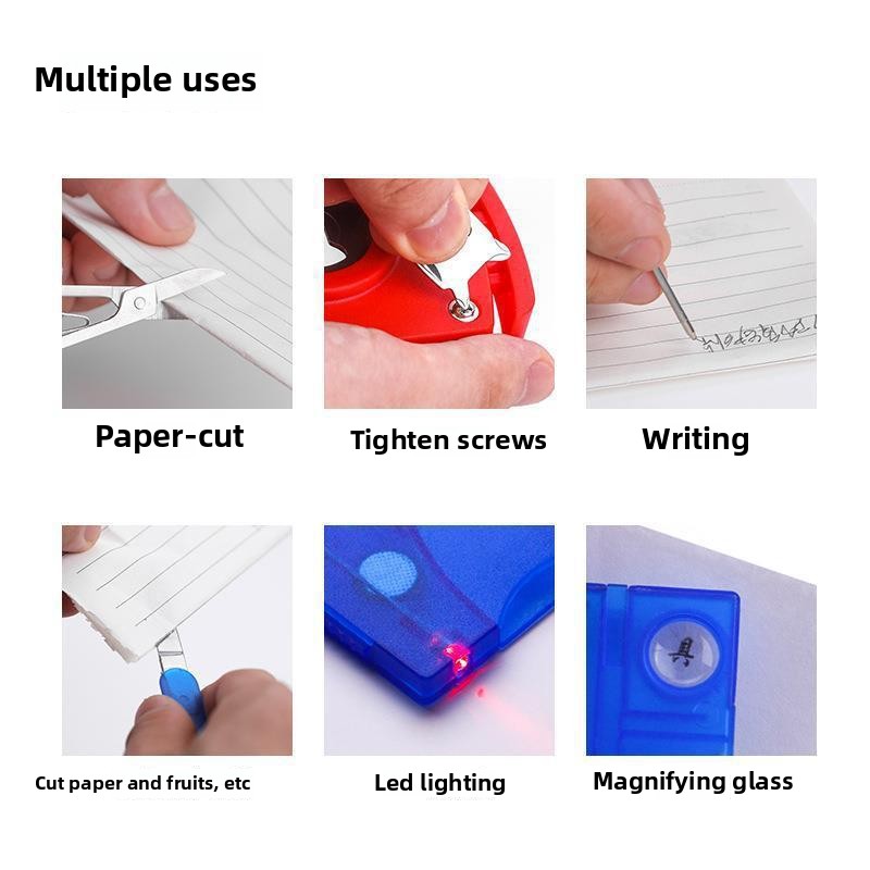 12 In 1 Pocket Credit Card Por - Multitool Credit Card reseña y precio