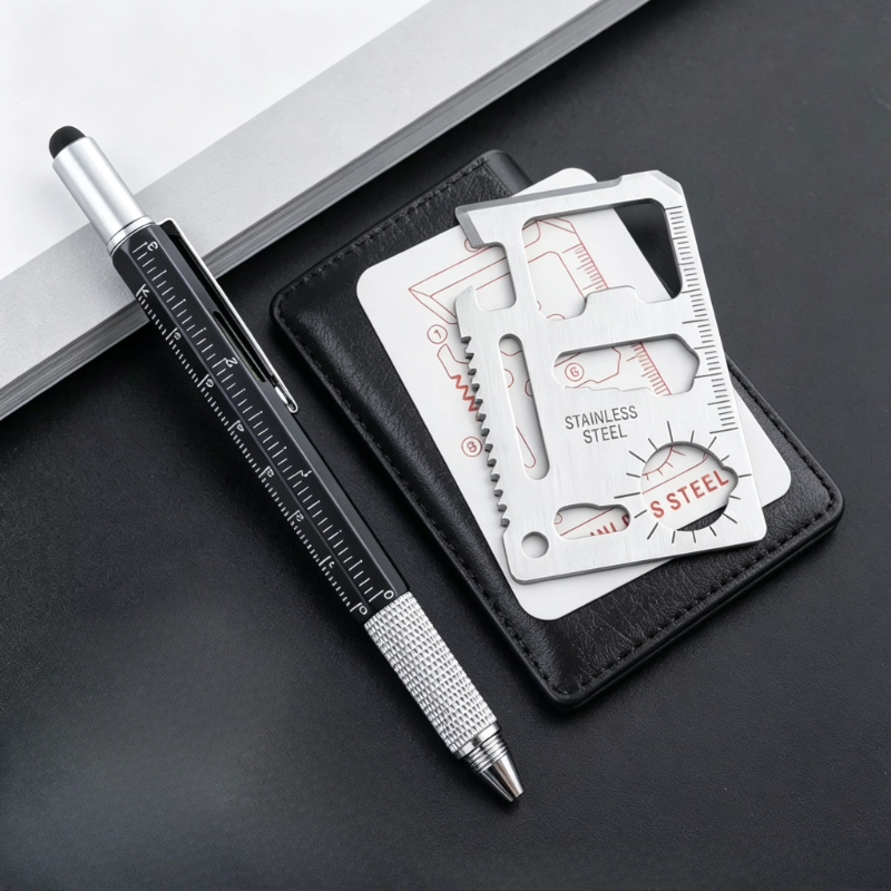 Men Gifts 6-in-1 Multitool Pen - Edc Carry Card reseña y precio