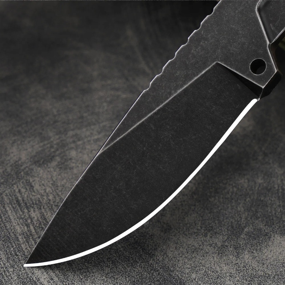 EDC Knife Neck Knife D2 Blade  - Edc Fixed Blade Deep Carry reseña y precio