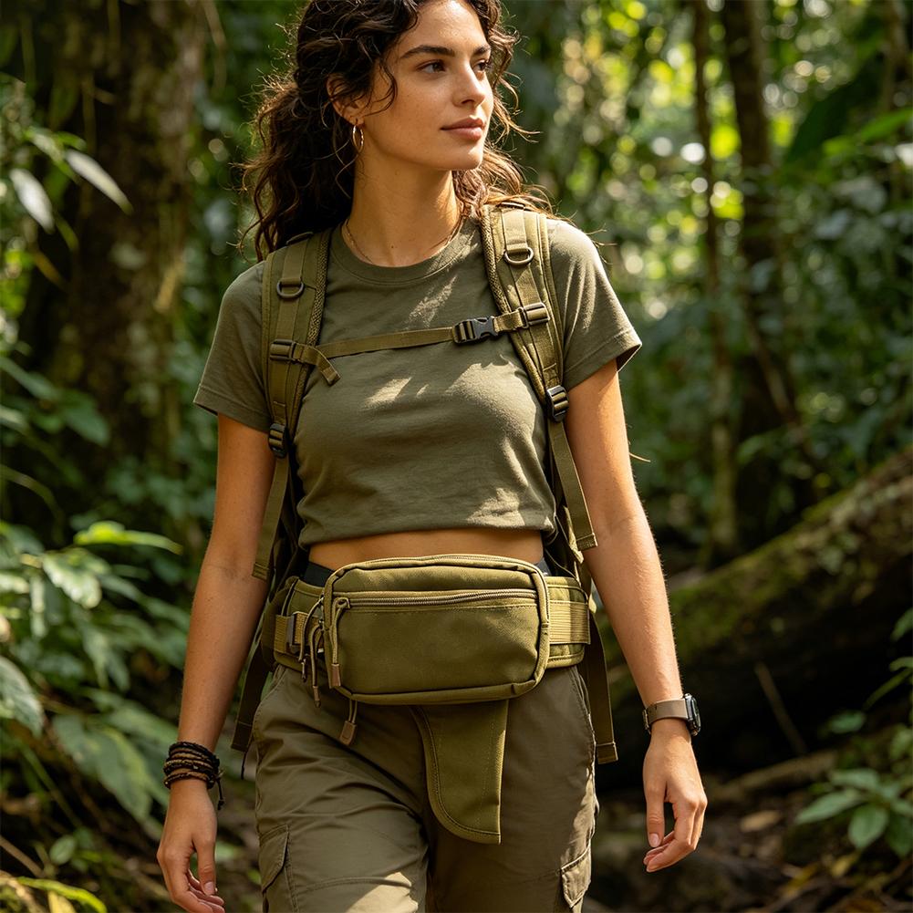 Tactical Waist Pack with Conce - Edc Concealed Carry Fanny Pack reseña y precio