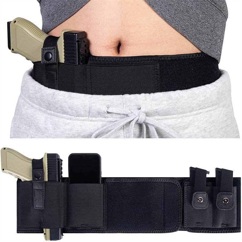 Belly Band Gun Holster Conceal - Appendix Carry Edc reseña y precio
