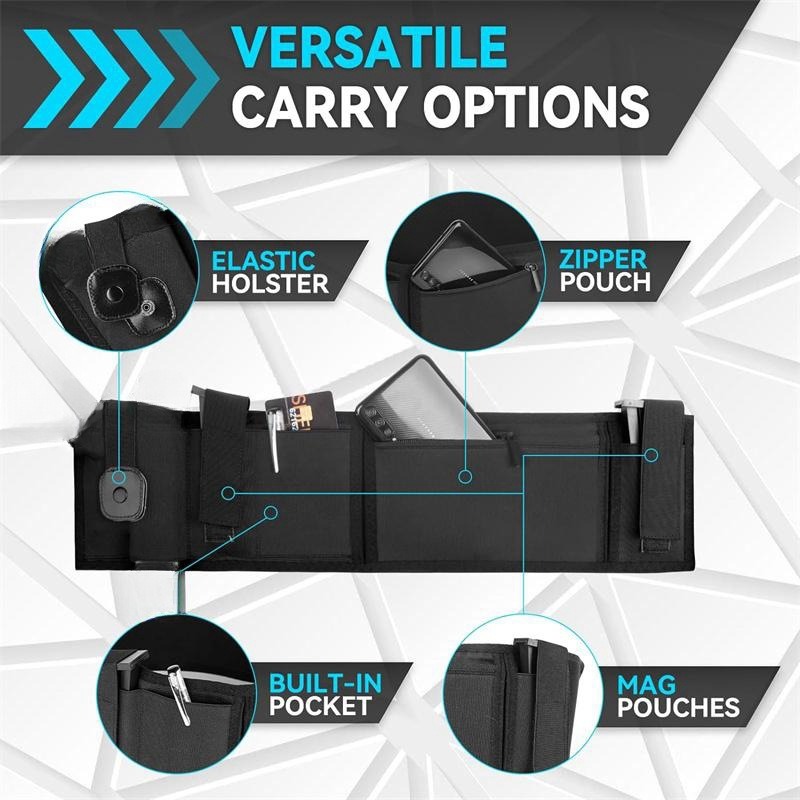 Belly Band Gun Holster Conceal - Appendix Carry Edc reseña y precio
