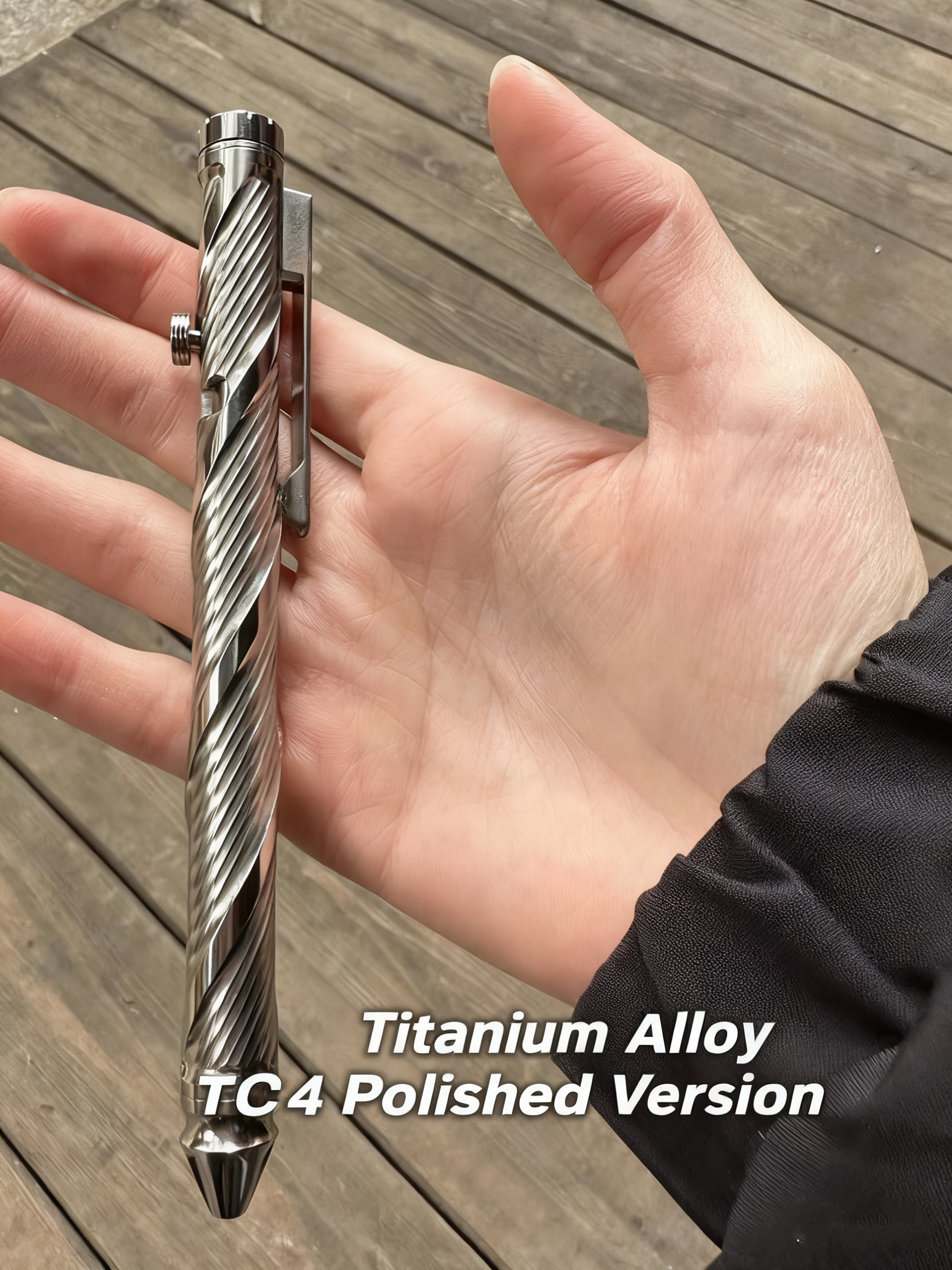 EDC Titanium Pen with Ball Bea - Edc Everyday Carry Gear reseña y precio
