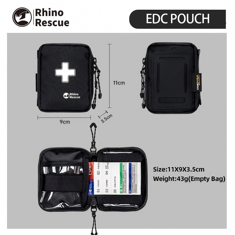 Rhino Rescue EDC POUCH, Compac - Appendix Carry Edc reseña y precio