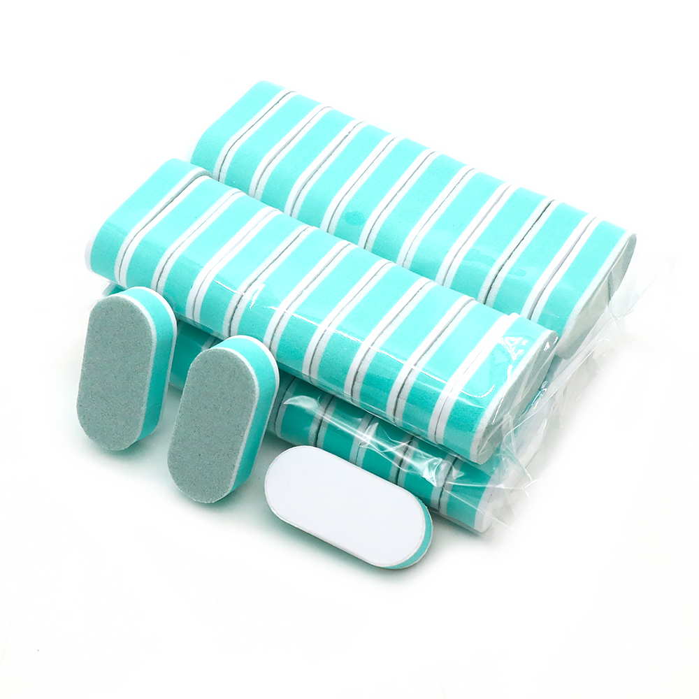 10/60/120pcs Mini Nail Buffer  - Nail File Titanium reseña y precio
