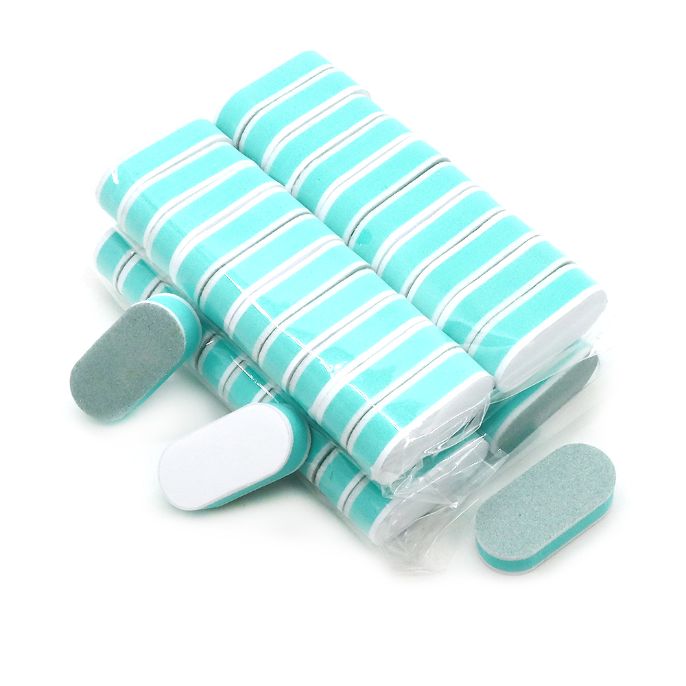 10/60/120pcs Mini Nail Buffer  - Nail File Titanium reseña y precio