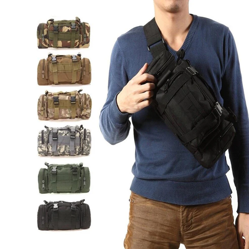 Duffel Waist Bag Molle Waterpr - Edc Carry Fanny Pack reseña y precio