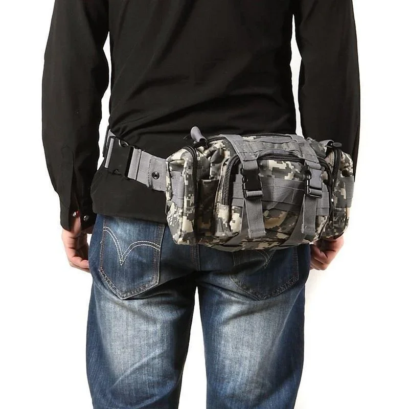 Duffel Waist Bag Molle Waterpr - Edc Carry Fanny Pack reseña y precio